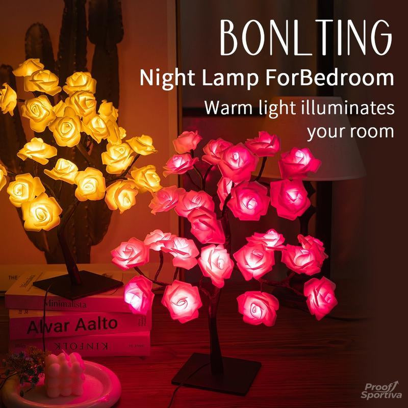 Romantic Rose Night Light 